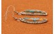 Boucles d'oreilles Turquoise Oyster Copper