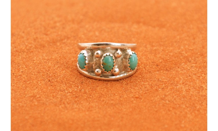 Bague turquoises Kingman