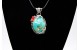 Kingman turquoise pendant