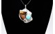 Pendentif turquoise et griffe de loup