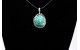 Kingman turquoise pendant