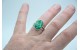 Bague paua shell verte