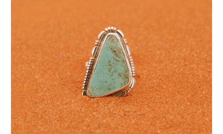 Kingman turquoise ring