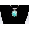 Kingman turquoise pendant