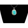 Kingman turquoise pendant