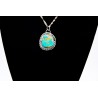 Kingman turquoise pendant