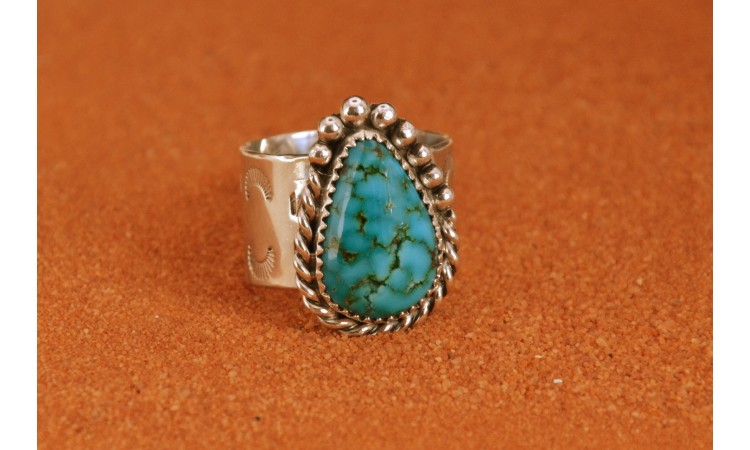 Lone Mountain turquoise Ring