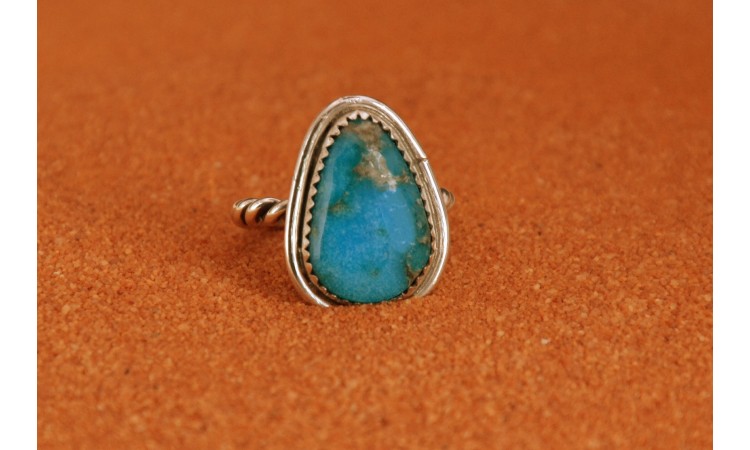 Bague turquoise Kingman