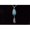 Pendentif turquoise Sierra Blue