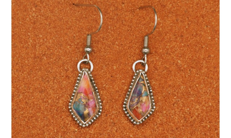 Boucles d'oreilles oyster copper