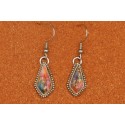 Boucles d'oreilles oyster copper