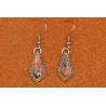 Boucles d'oreilles oyster copper