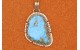 Kingman turquoise pendant