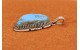 Kingman turquoise pendant