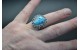 Bague turquoise Kingman