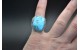 Bague turquoise Kingman Taille 56