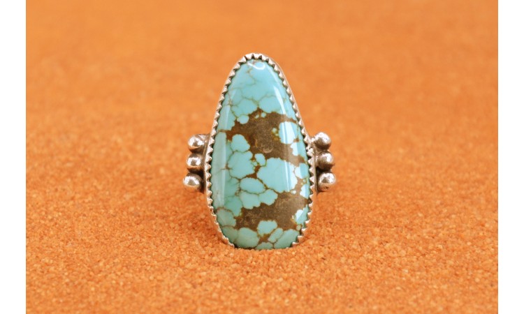 Bague turquoise Number 8