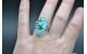 Bague turquoise Number 8