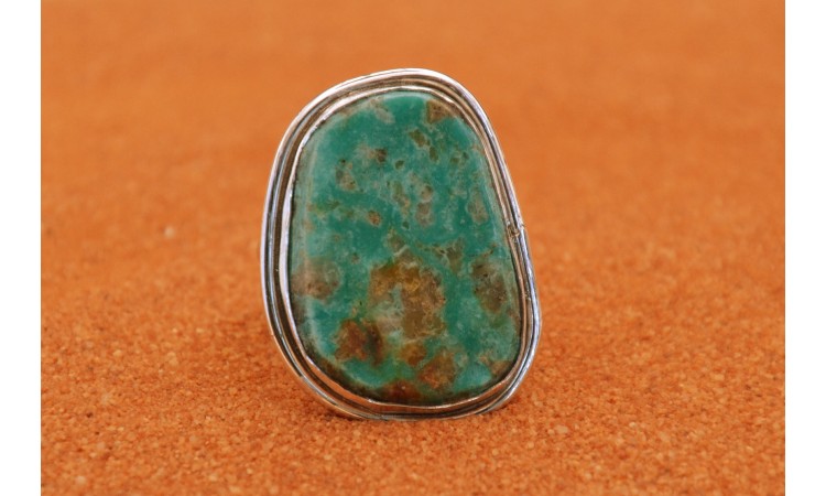 Bague turquoise Kingman Taille 56