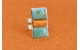 Bague turquoise et spiny oyster