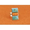 Bague turquoise et spiny oyster