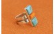 Bague turquoise et spiny oyster