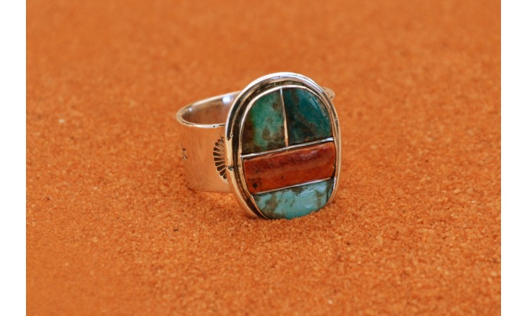 Multistones Ring Size 12 1/4