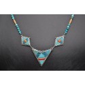 Collier multipierres