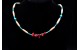 Collier turquoise et corail