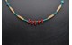 Collier turquoise et corail