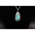 Pendentif turquoise Number 8
