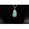 Pendentif turquoise Number 8