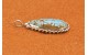Pendentif turquoise Number 8
