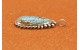 Pendentif turquoise Number 8