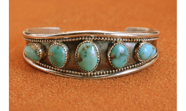 Bracelet turquoises Kingman