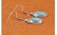 Boucles d'oreilles turquoises Sierra Blue