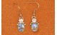 Boucles d'oreilles turquoises Golden Hill