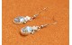 Boucles d'oreilles turquoises Golden Hill