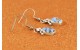 Boucles d'oreilles turquoises Golden Hill