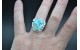 Bague turquoise Apache