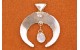 Pendentif Naja turquoise