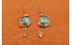 Number 8 turquoise Earrings
