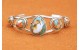 Oyster copper turquoise Bracelet