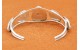 Oyster copper turquoise Bracelet
