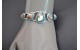 Oyster copper turquoise Bracelet
