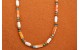 Turquoise spiny oyster and bones Necklace