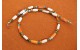 Turquoise spiny oyster and bones Necklace