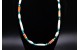 Turquoise spiny oyster and bones necklace