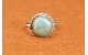 Apache turquoise Ring size 7,75