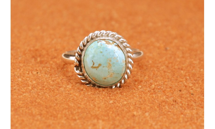 Apache turquoise Ring size 7,75